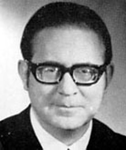 Federico Silva Muoz, ministro de Obras Pblicas (1967-70) en el franquismo