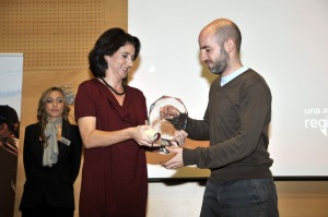 Ivn Casajs, productor de 'La historia de siempre', recibe el Primer Premio del 2 Festival de Cortometrajes en Alta Definicin Regin de Murcia