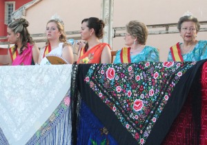 Las reinas de las fiestas de los Martnez del Puerto (Murcia)