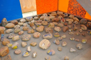  Mula-Coleccin de piedras pintadas 