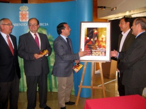 Presentacin de la gua de la Semana Santa de Murcia 2011