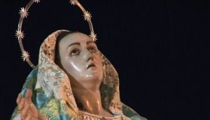Detalle de 'La Dolorosa', atribuida a Roque Lpez 