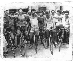 Carrera ciclista en el ao 1950