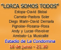 Gala Solidaria. ''LORCA SOMOS TODOS''