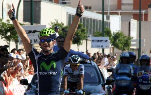 Jos Joaqun Rojas se impone al sprint a Alberto Contador en el Campeonato de Espaa de fondo en carretera de 2011