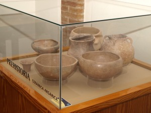 Museo Arqueolgico de guilas. Cermica indgena argrica establecida en la costa 