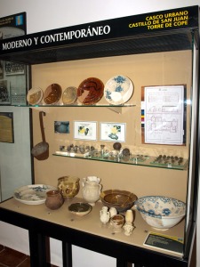 Museo Arqueolgico de guilas. Materiales modernos y contemporneos procedentes de las instalaciones costeras de Cabo Cope, puerto y Castillo 