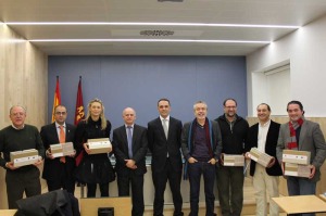 Acto de entrega de los documentos digitalizados durante la 6� fase [Proyecto Carmes�]