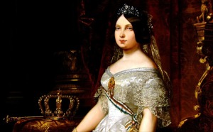 Retrato de Isabel II, de Germn Hernndez Amores
