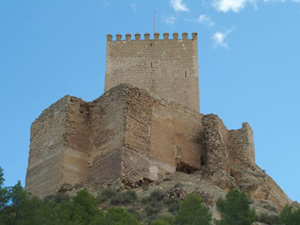 Torre del Espol�n del Castillo de Lorca 