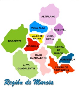 Las comarcas de La Regin de Murcia