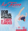 Cartel XXXIII Festival Internacional de Cante Flamenco de Lo Ferro