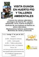 Visita guiada en Huerto P�o y talleres ambientales