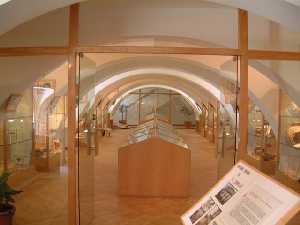Panormica del interior del Museo Arqueolgico Calasparra