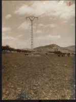Fotografa 1 de la Lnea elctrica de Caada de La Lea (1969)