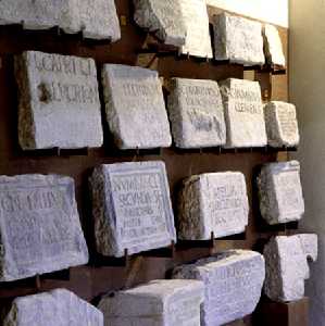 Lpidas del Museo Arqueolgico de Cartagena
