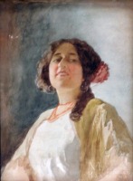 Retrato de mujer, Wssel de Guimbarda