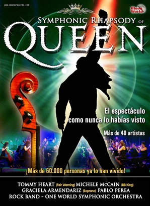 Concierto  Symphonic Rhapsody Queen en Plaza de Toros de Murcia