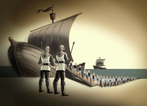 Los Moriscos embarcaron en el Puerto de Cartagena rumbo a sus destinos de expulsin