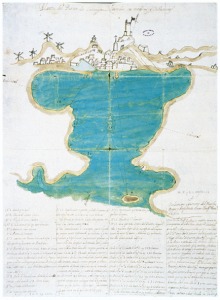Planta del puerto de Cartagena. 1667