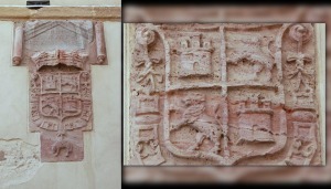 Escudo de Felipe II perteneciente a la Casa del Rey de Cartagena