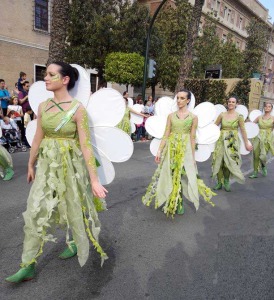 Desfile de Las Flores. Fiestas de Primavera Desfile de Las Flores. Fiestas de Primavera