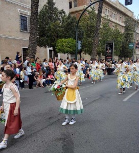Desfile de Las Flores. Fiestas de Primavera
