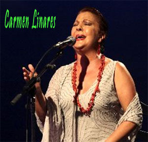 La cantaora jienense Carmen Linares 