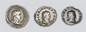 Sala 4 - Evolucin del antoniniano: de Gordiano a Galieno (238-268 d.C.)