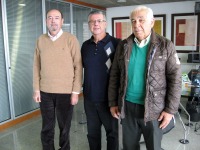Pedro Flores, Enrique Gallego y Jos Mara Rodrgues de Vera