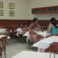 Interior del restaurante Rosario
