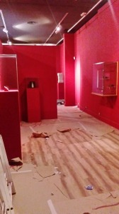 La sala despus de ser pintada 