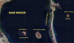 Las islas del Mar Menor y la Grosa y el Faralln  estn incluidas en el contexto geolgico de Espaa de relevancia mundial denominado 'vulcanismo negeno y cuaternario de la Pennsula Ibrica'