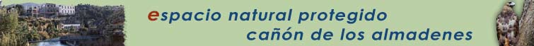 Cabecera Espacio Natural Ca��n de Almadenes