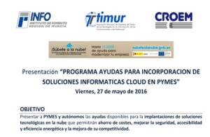 Programa de ayudas Cloud en Pymes