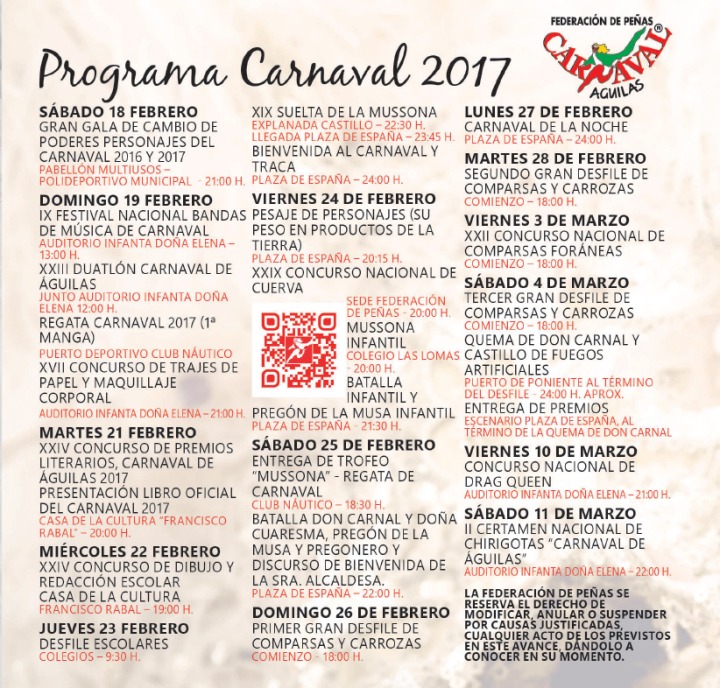 Carnaval de Águilas (Murcia) 2017 - Forum Murcia