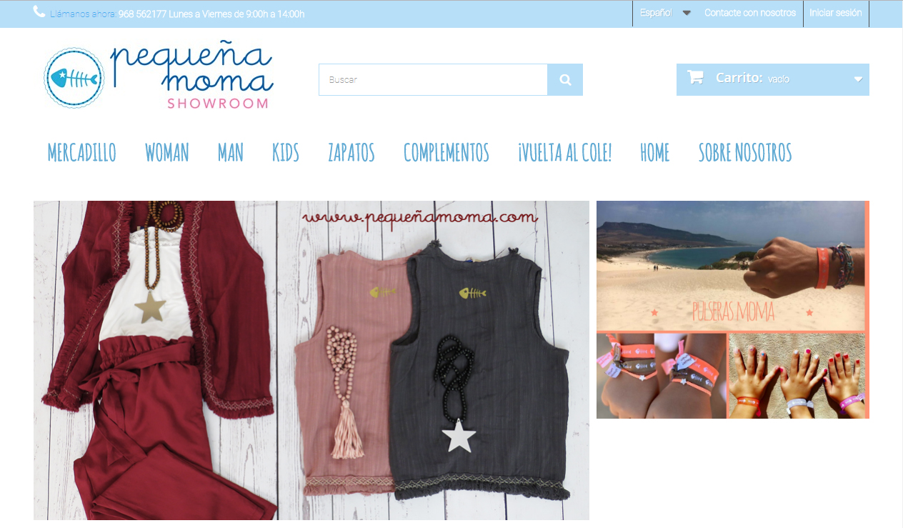 Pequeña Moma tienda online