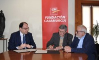 Firma del Convenio con la Fundacin Cajamurcia