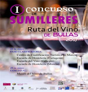 I Concurso de Sumilleres ''Ruta del Vino de Bullas''