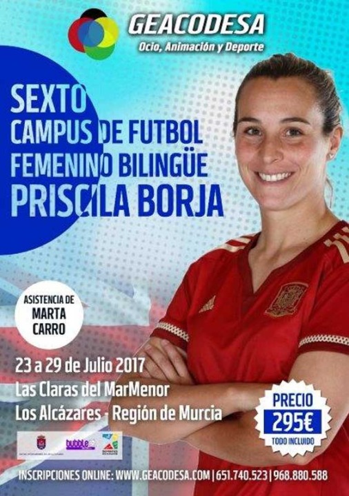 VI Campus de Fútbol Femenino Bilingüe Priscila Borja