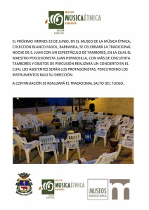 El Museo de la Msica de Barranda celebra la tradicional ?Noche de San Juan?