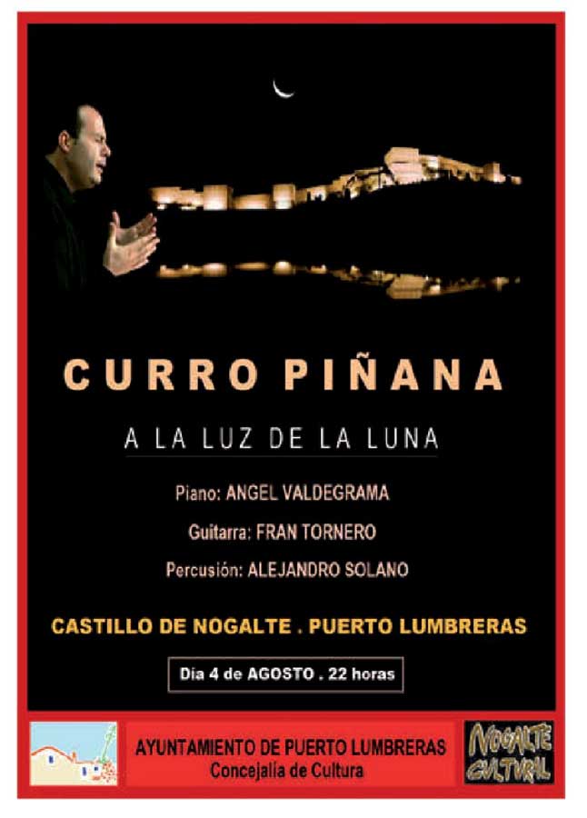 Concierto Curro Piñana en Puerto Lumbreras