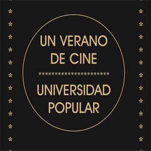 Cartel de ''Un verano de cine'', de la Universidad Popular