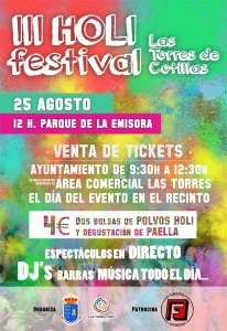 III Holi Festival de Las Torres