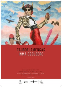 Exposicin Tauroflamencas de la artista Inma Escudero