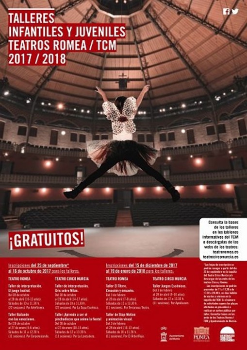 VI edición de los talleres infantiles y juveniles de los teatros Romea / TCM