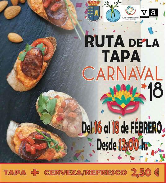 Ruta de la Tapa del Carnaval 2018 de Las Torres de Cotillas
