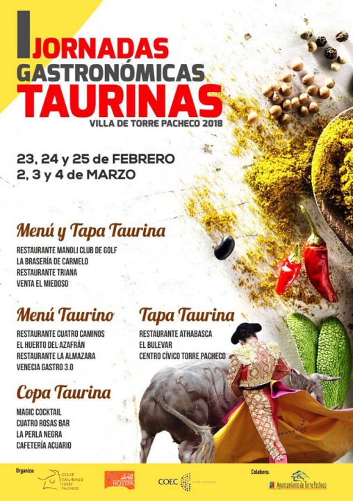 I Jornadas Gastronómicas Taurinas de Torre Pacheco