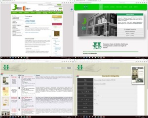 Distintas pantallas para acceder a la documentacin del proyecto 'Historias'  Imagen de las distintas pantallas para acceder a la documentacin del proyecto 'Historias'