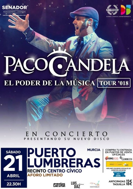 Paco Candela en concierto
